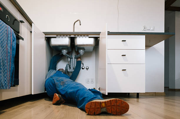 Professional Plumbing technician working in Brave, PA